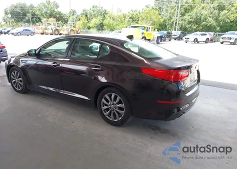 2014 Kia Optima Lx z USA, uszkodzony, nr VIN 5XXGM4A72EG307374